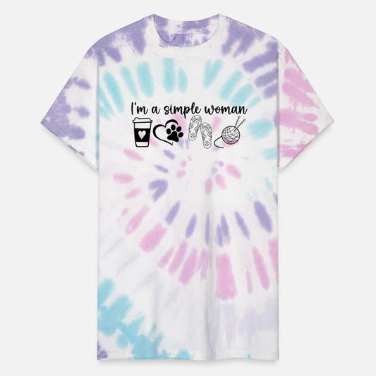 I'm A Simple Woman: Coffee Lover, Dog Mom, Knit