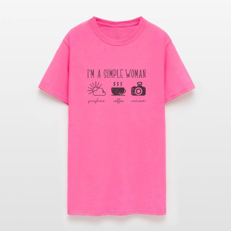I'm a simple woman Sunshine Coffee Camera -