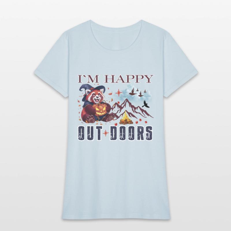 I`M Happy Out Doors Fall Nature Design