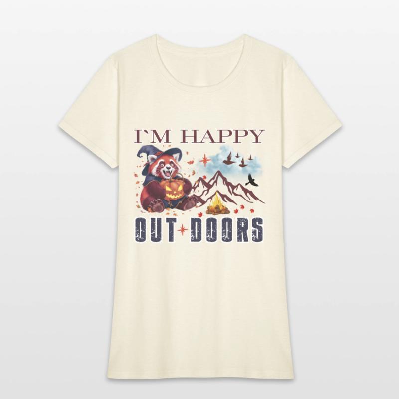 I`M Happy Out Doors Fall Nature Design