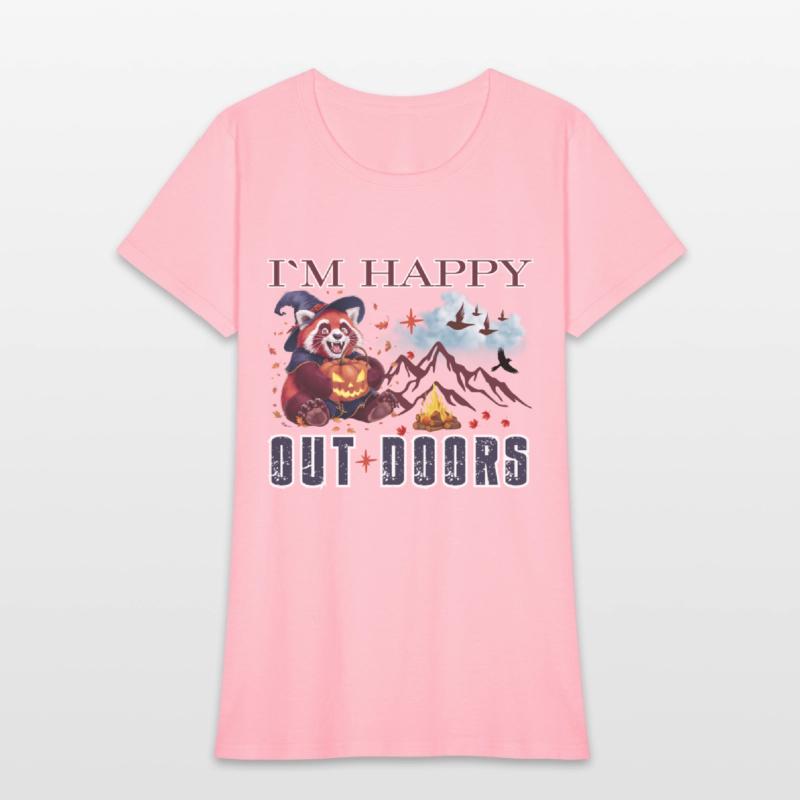 I`M Happy Out Doors Fall Nature Design