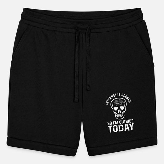 internet is broken so i m outside today