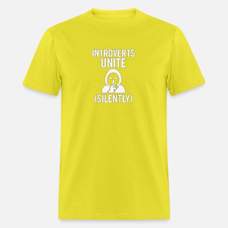 Introverts Unite Silently Funny Gift Shy People