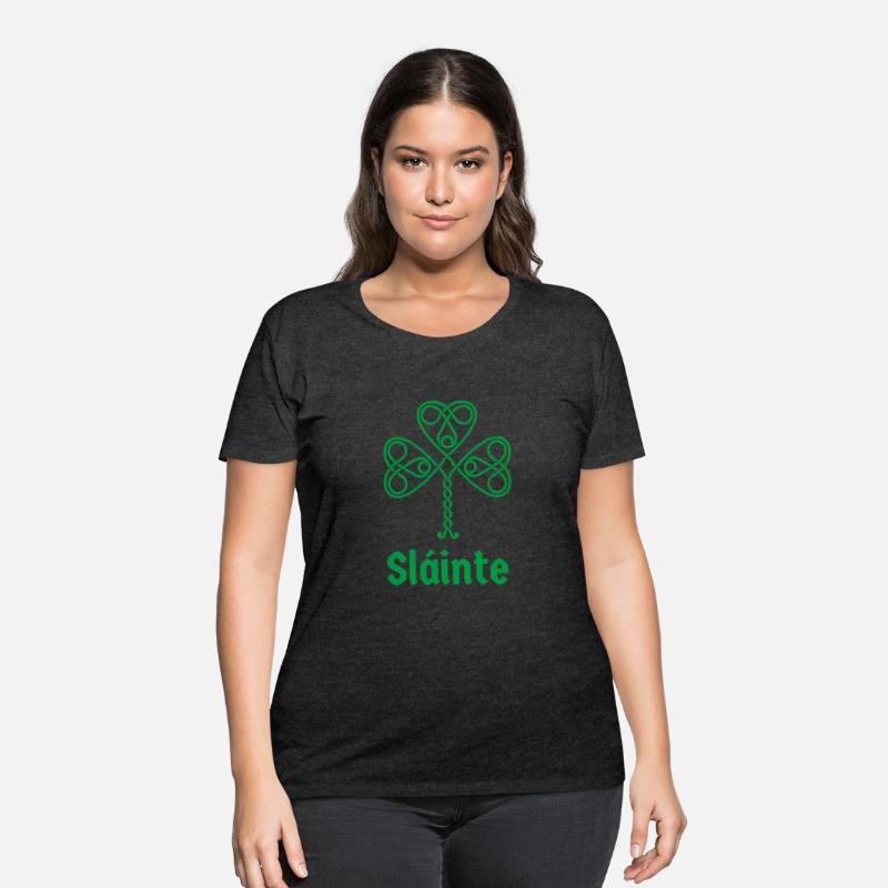 Ireland Slainte Irish Green Shamrock Celtic Knot G