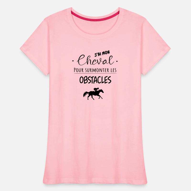 J'ai mon cheval pour surmonter les obstacle