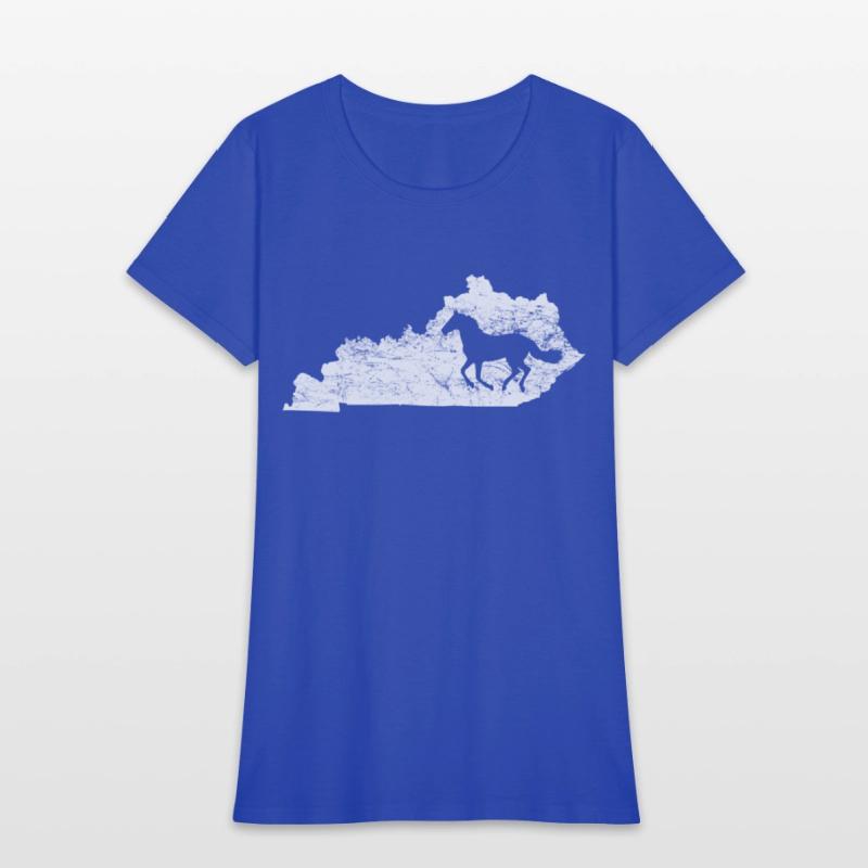 Kentucky Map Horse Kentucky