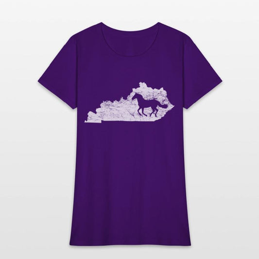 Kentucky Map Horse Kentucky