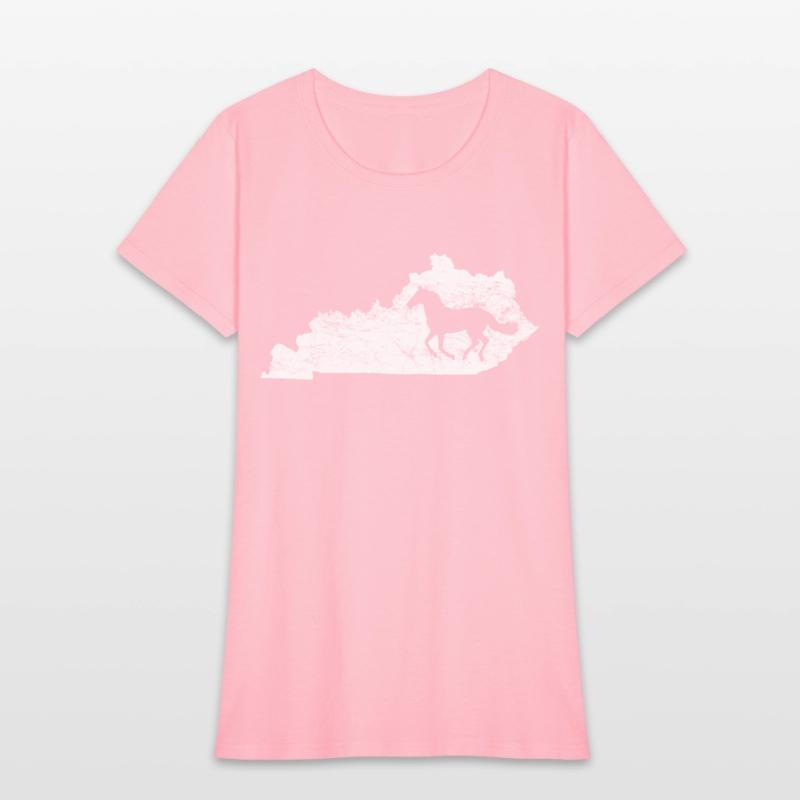 Kentucky Map Horse Kentucky