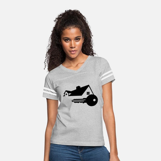 Key for the new house key logo for new home owner