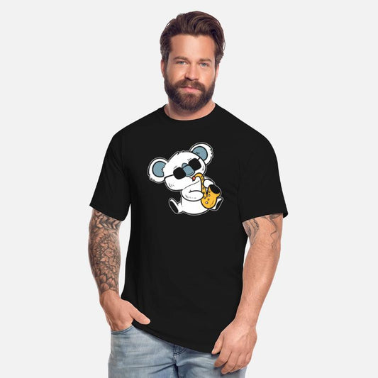 Koala Playing Saxophone Band Member