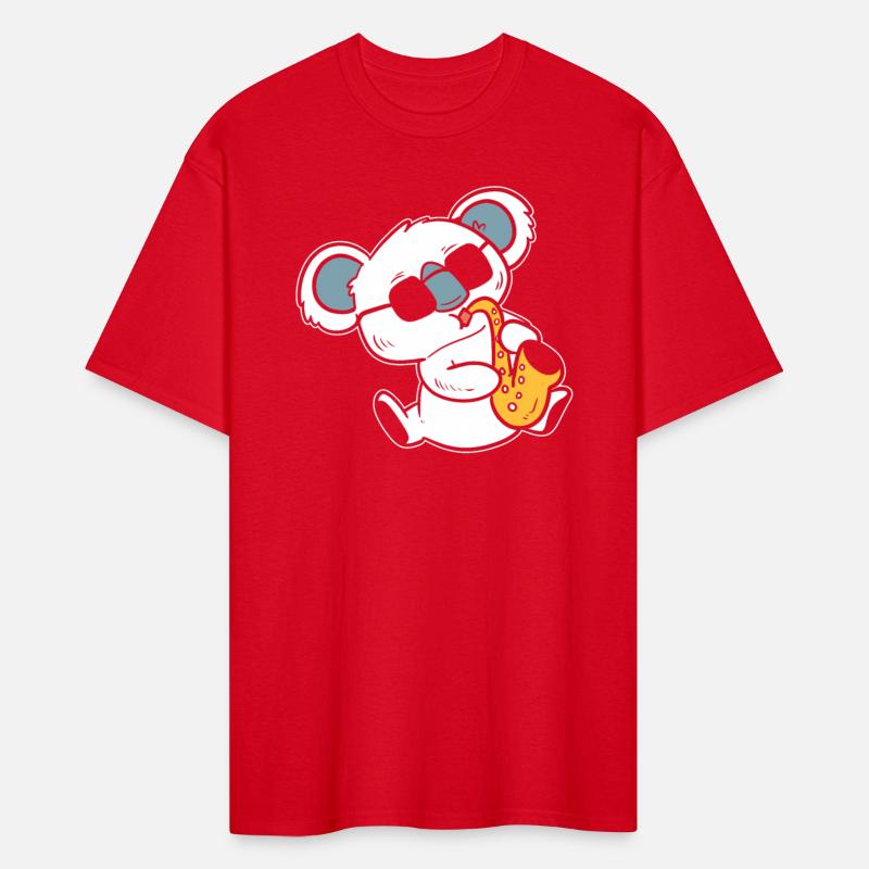 Koala Playing Saxophone Band Member