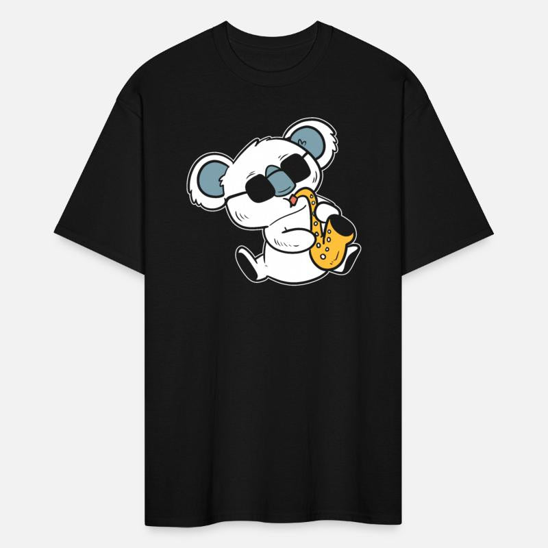 Koala Playing Saxophone Band Member