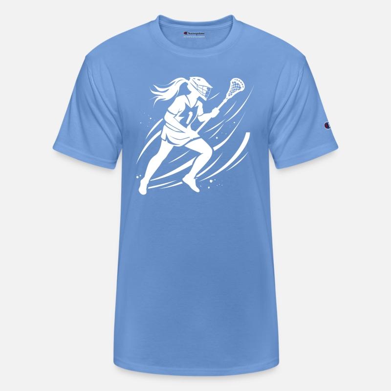 Lacrosse Girl Drawing