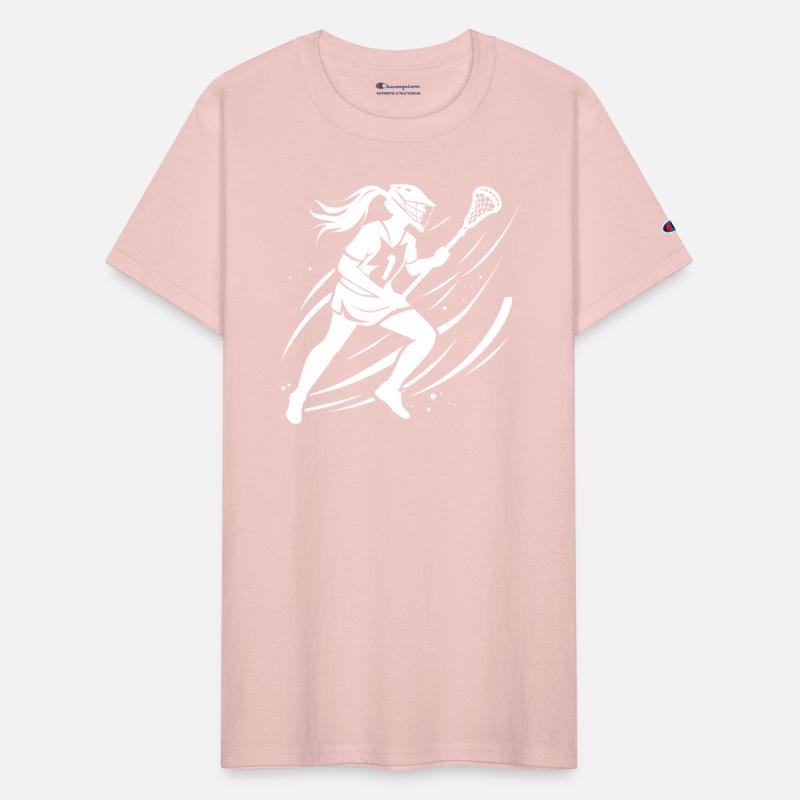 Lacrosse Girl Drawing