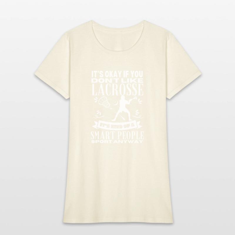 Lacrosse Is For Smart People Funny Lacrosse