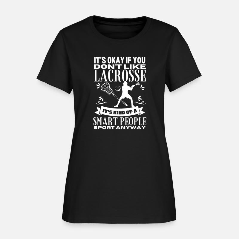 Lacrosse Is For Smart People Funny Lacrosse