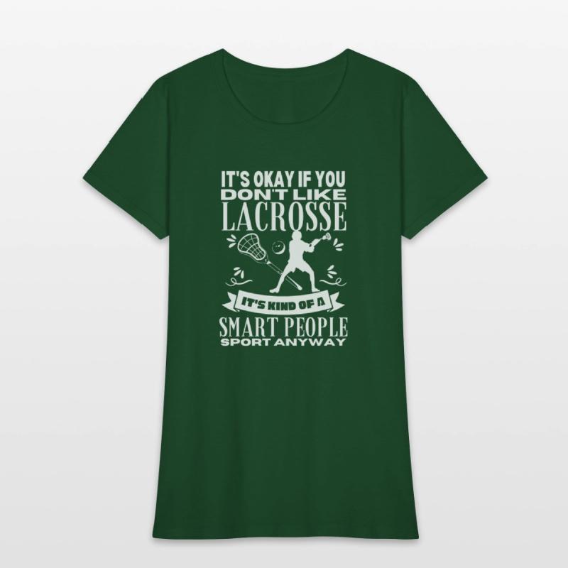 Lacrosse Is For Smart People Funny Lacrosse