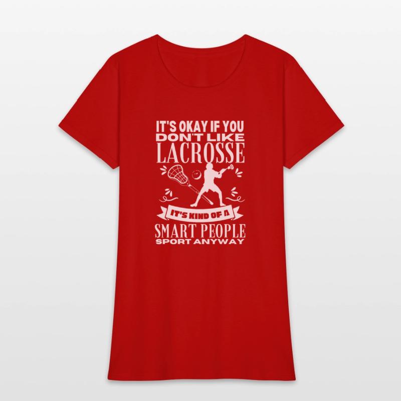 Lacrosse Is For Smart People Funny Lacrosse