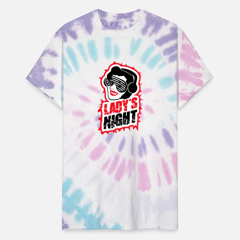 Ladys Night Retro DJ Woman Girls Ladies Evening