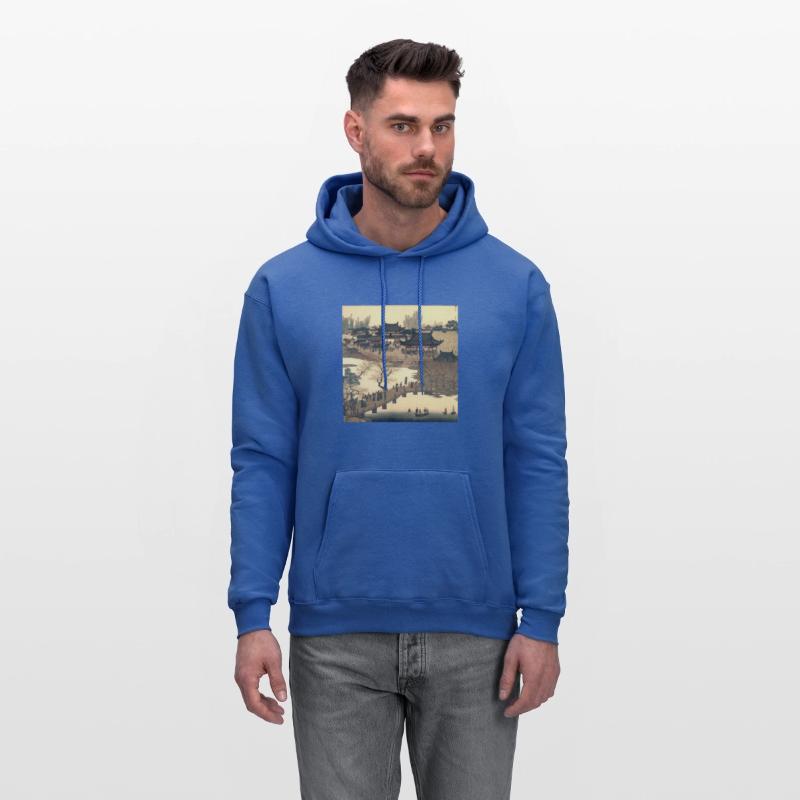 large Chinese painting River