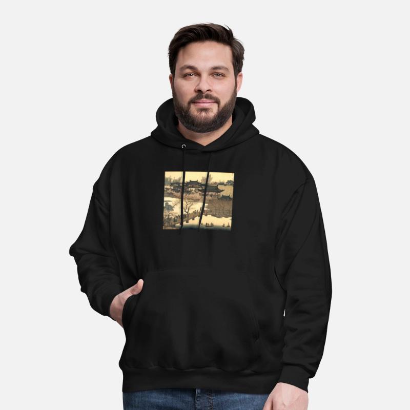 large Chinese painting River