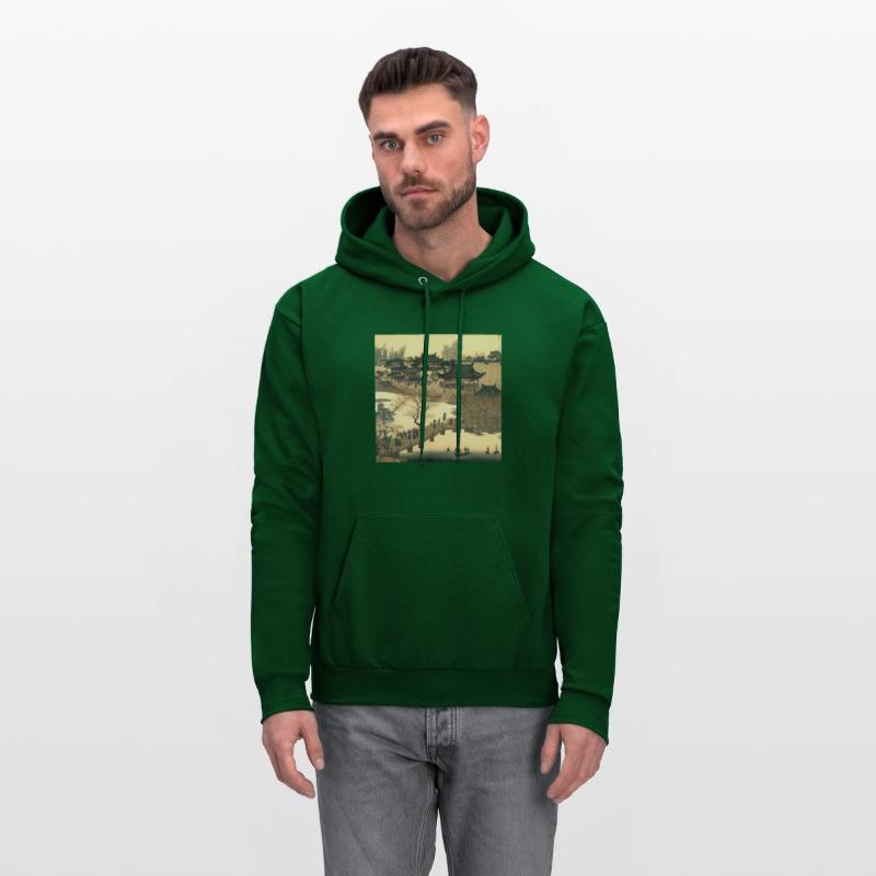 large Chinese painting River