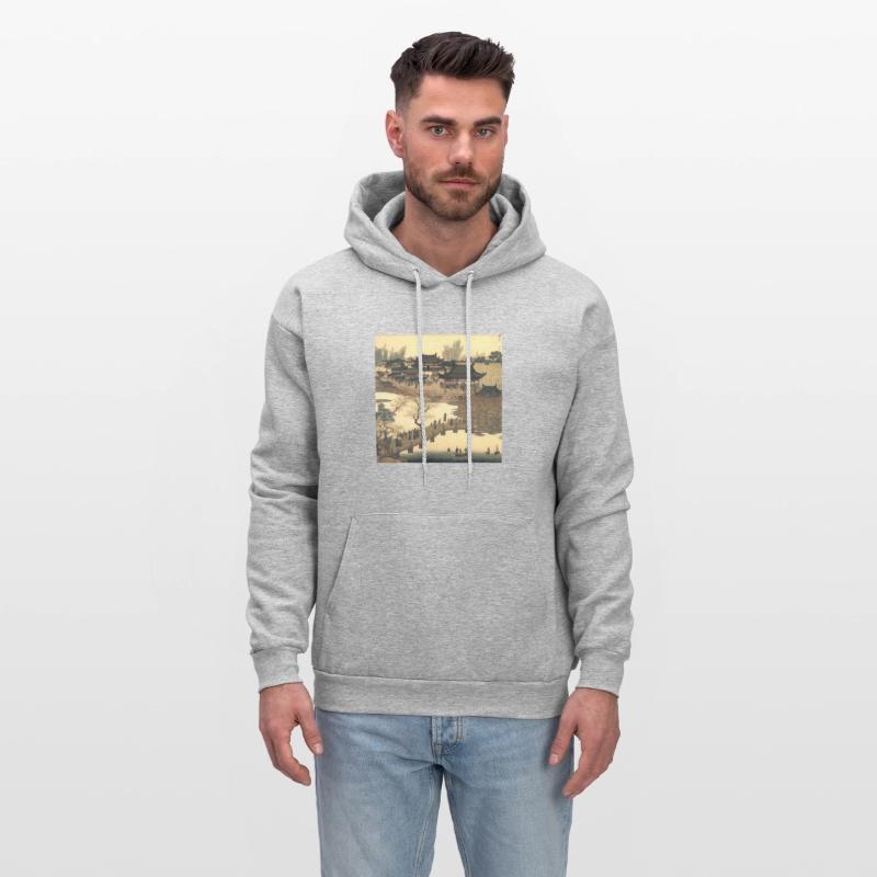 large Chinese painting River