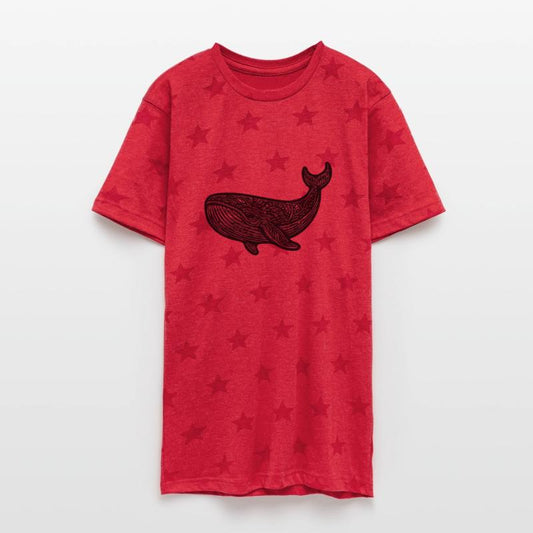 Large Swimming Whale Vintage Sea Animal