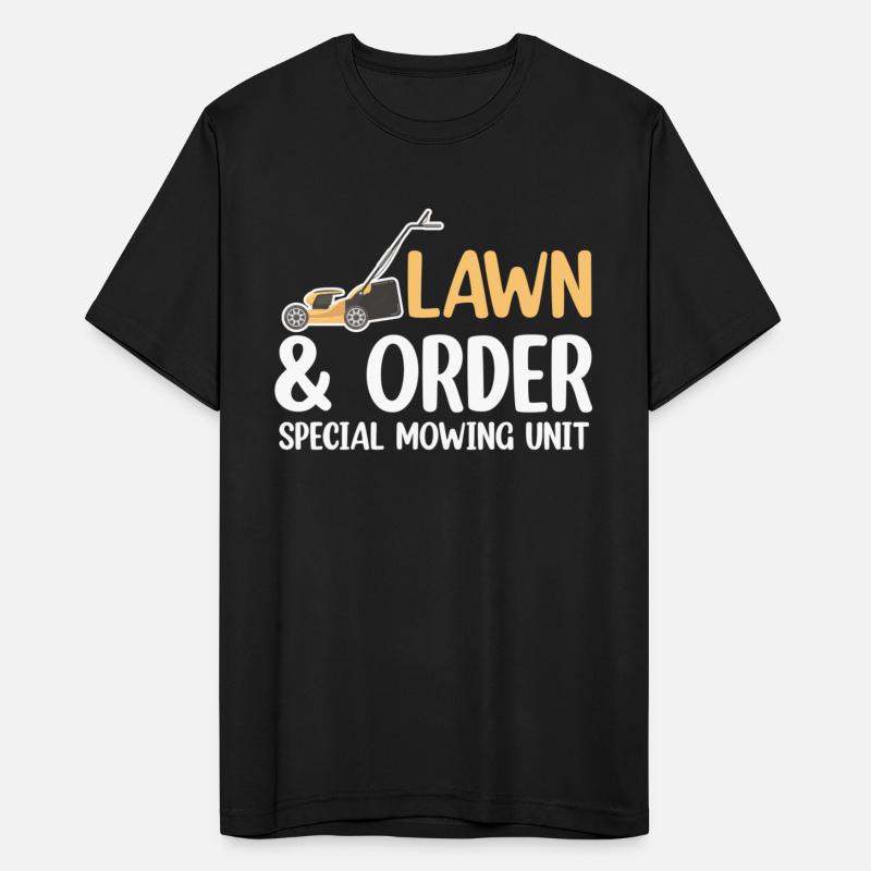 Lawn & Order Special Mowing Unit Funny Lawn Care