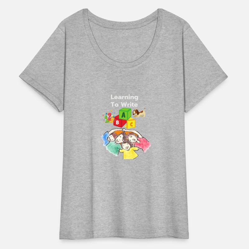 Learning To Write ABC, Birthday Gift Shirt