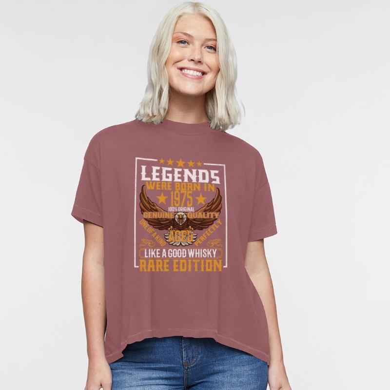 Legends were born in 1975 aged like a good whisky