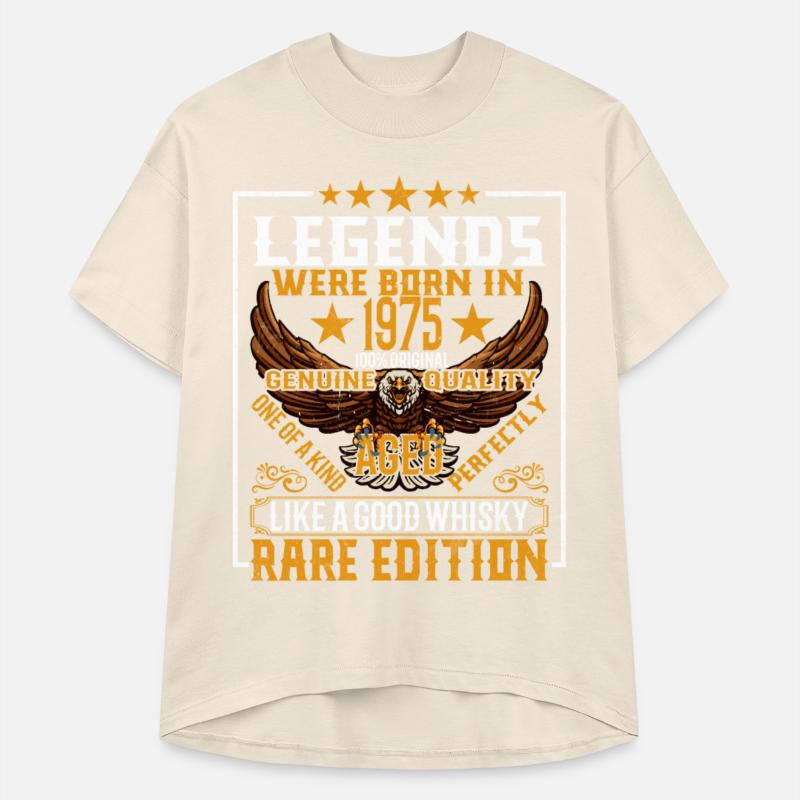 Legends were born in 1975 aged like a good whisky