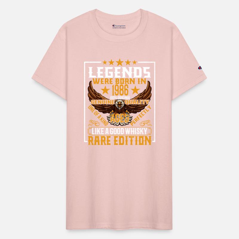 Legends were born in 1986 aged like a good whisky