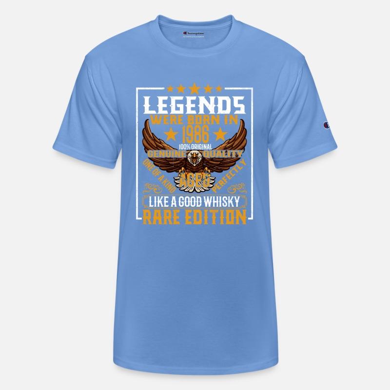 Legends were born in 1986 aged like a good whisky