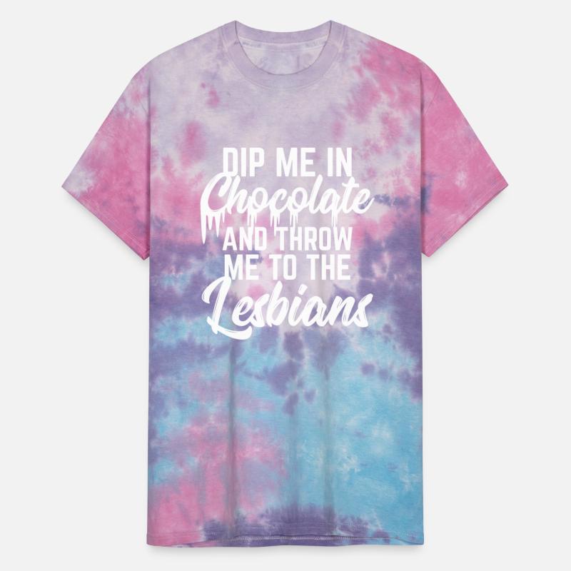 LGBT Gay Pride Lesbian Dip me in chocolate white