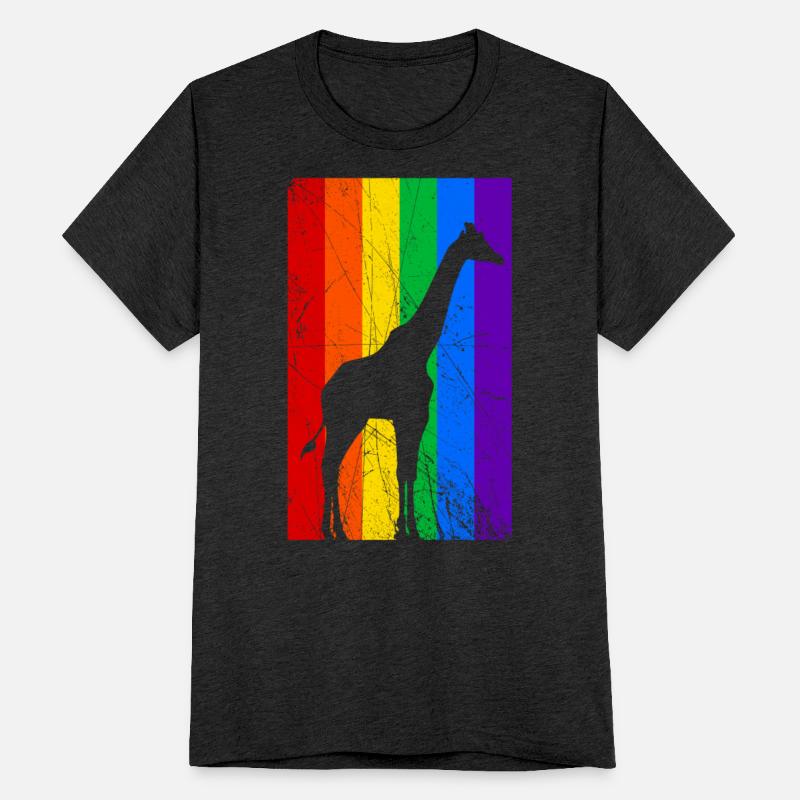 LGBT Giraffe Rainbow Flag