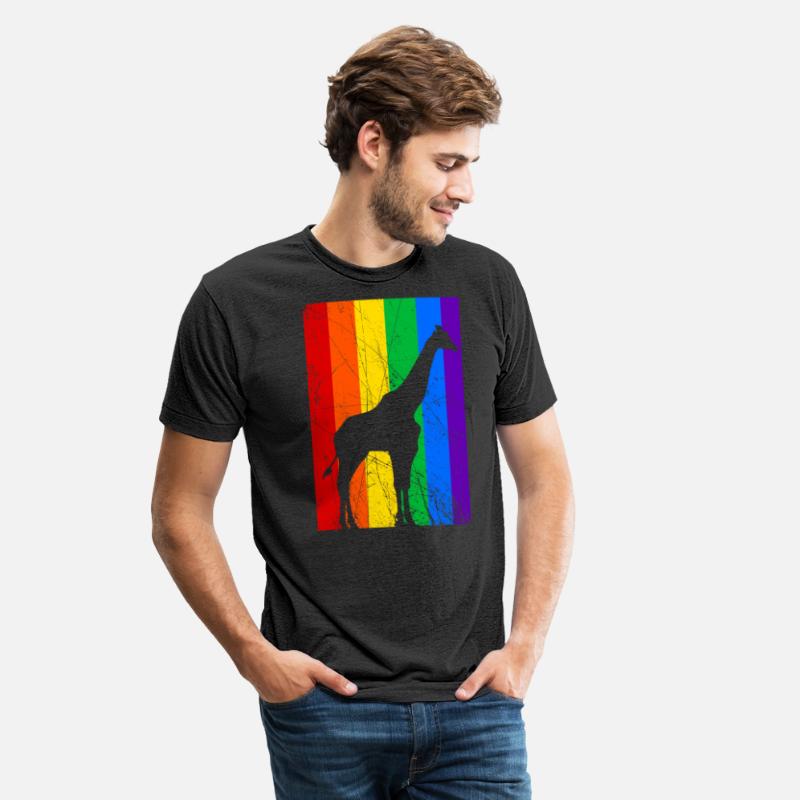 LGBT Giraffe Rainbow Flag