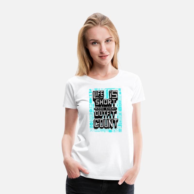 Life is short neon green white grunge