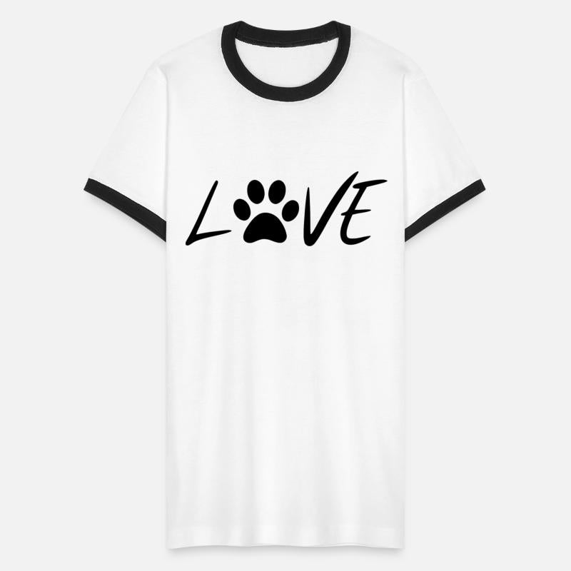 Love Dog Paw Print