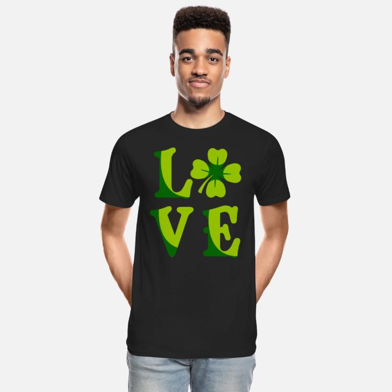 Love shamrock lucky charm St. Patrick's Day