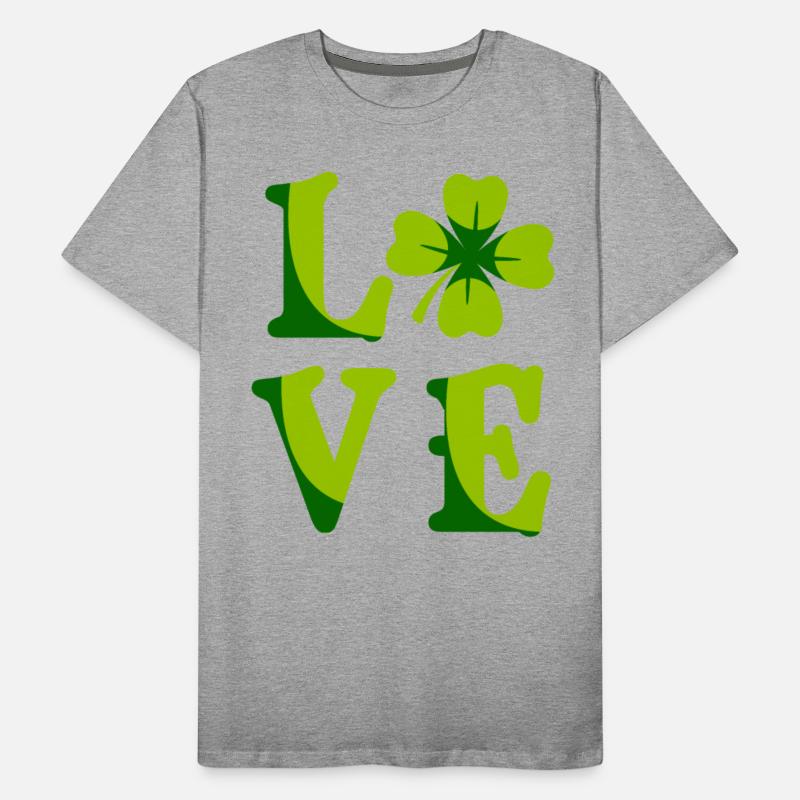 Love shamrock lucky charm St. Patrick's Day