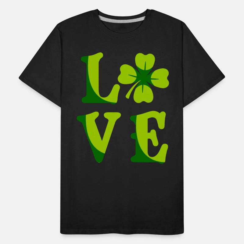 Love shamrock lucky charm St. Patrick's Day
