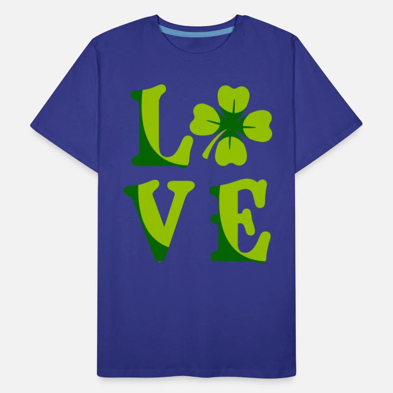 Love shamrock lucky charm St. Patrick's Day