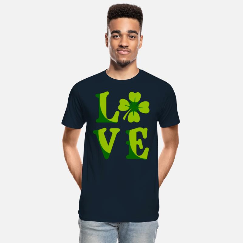 Love shamrock lucky charm St. Patrick's Day