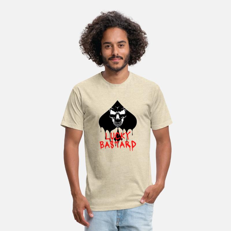 Lucky Bastard Casino Poker Skull