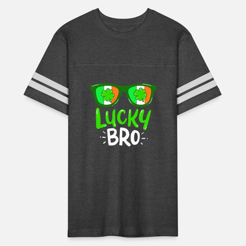 Lucky Bro St. Patrick's Day Irish Shamrock Clover