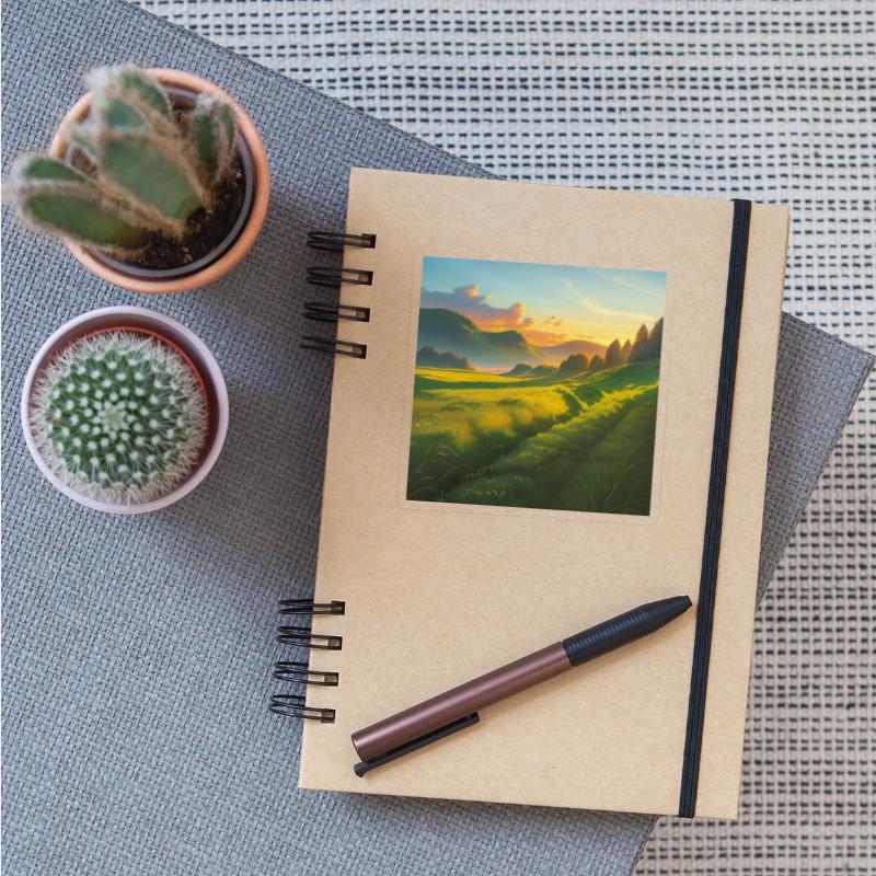 Lush, Sunlit Grassy Meadow at Dawn in Faerun