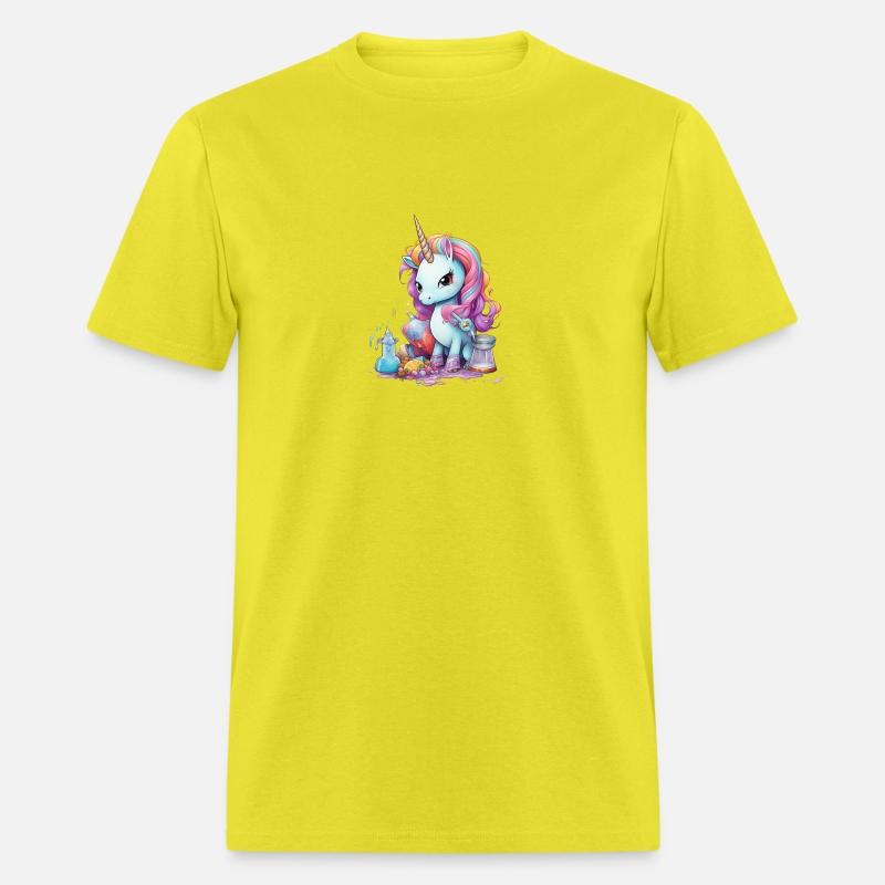 Magical Unicorn Doing Chores