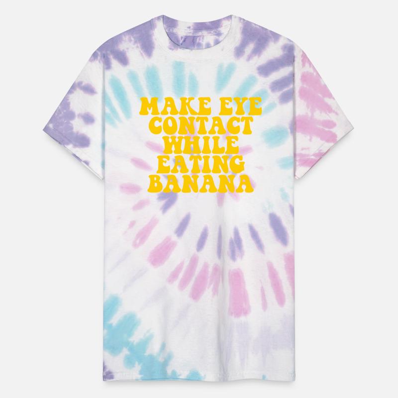 Make Eye Contact While Eating Banana