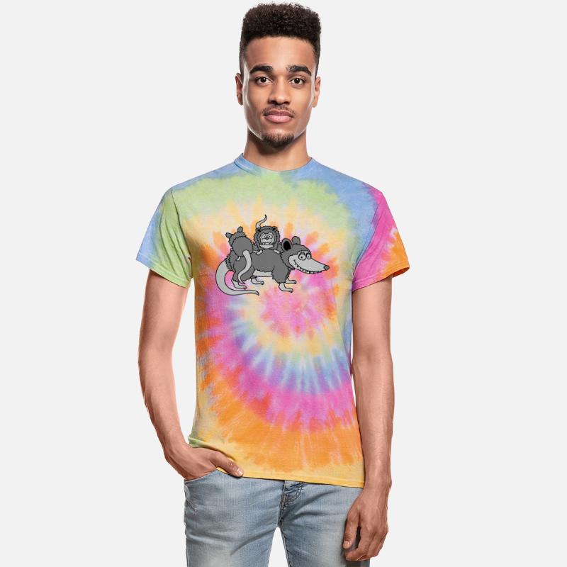 Mama possum children